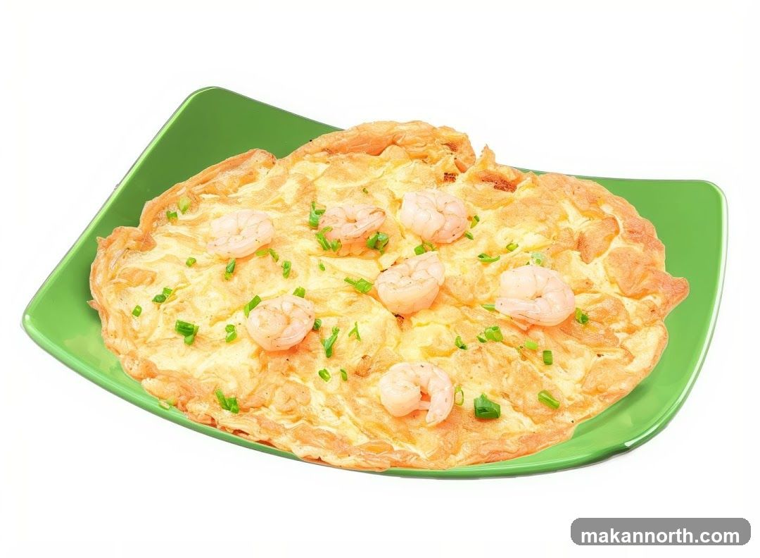 Shrimp Omelet