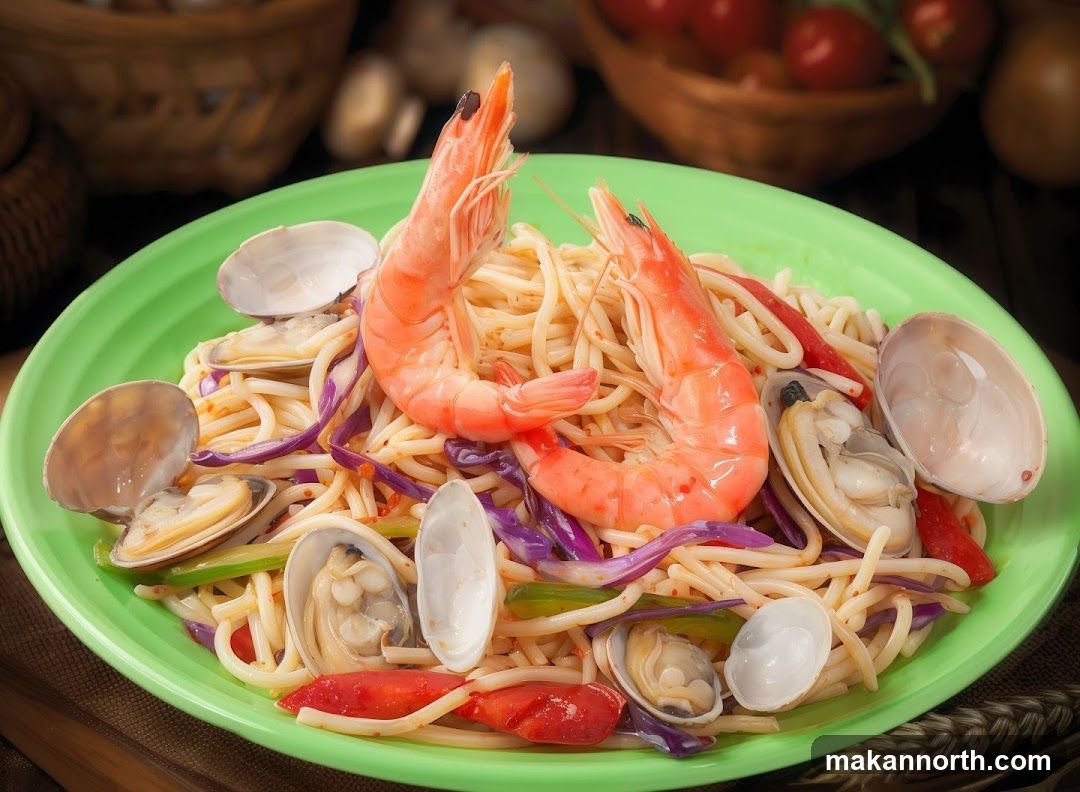 Shrimp and Clam Pasta