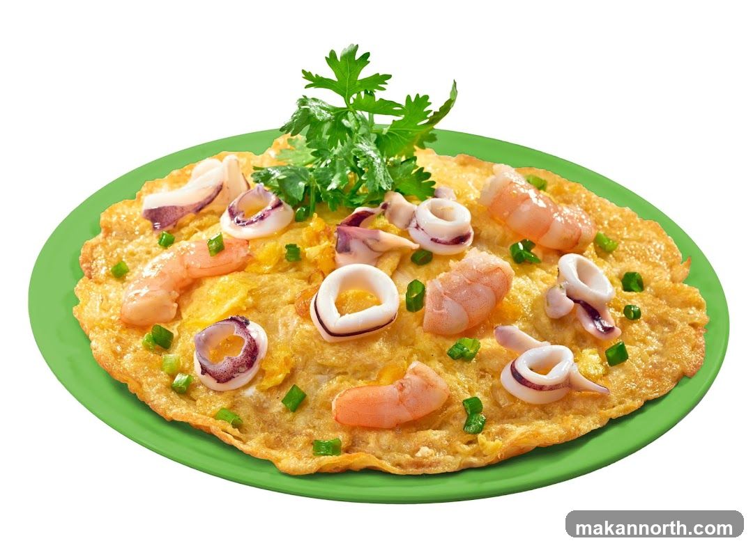 Seafood Omelet
