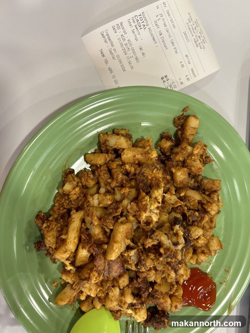 Fried Carrot Cake