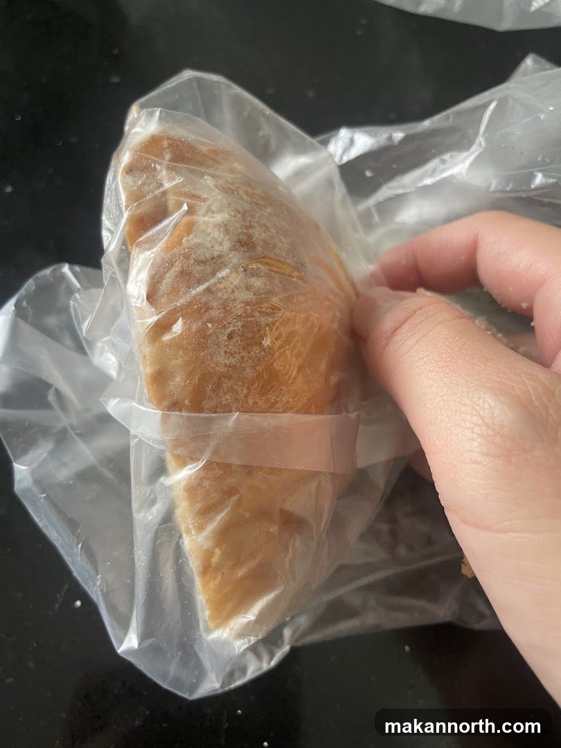 Pastry in Plastic Bag