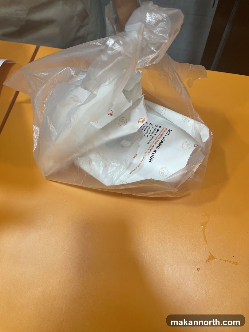 Takeaway food packaging