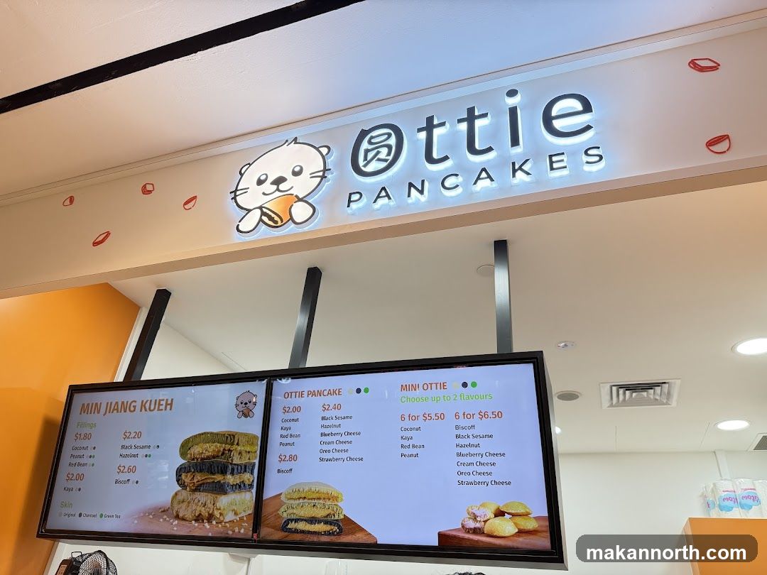 Ottie Pancakes Menu