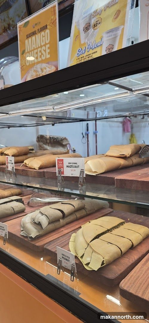 Display Case with Sweet Treats