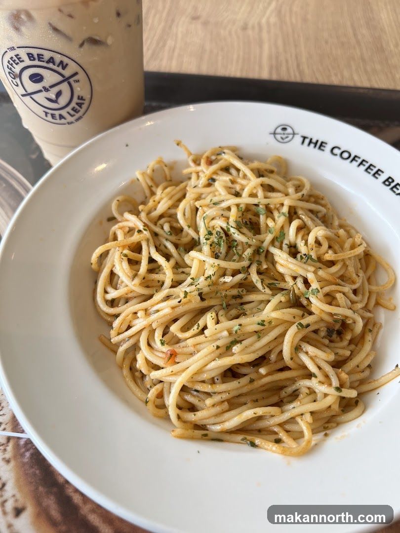 Spaghetti and Iced Coffee