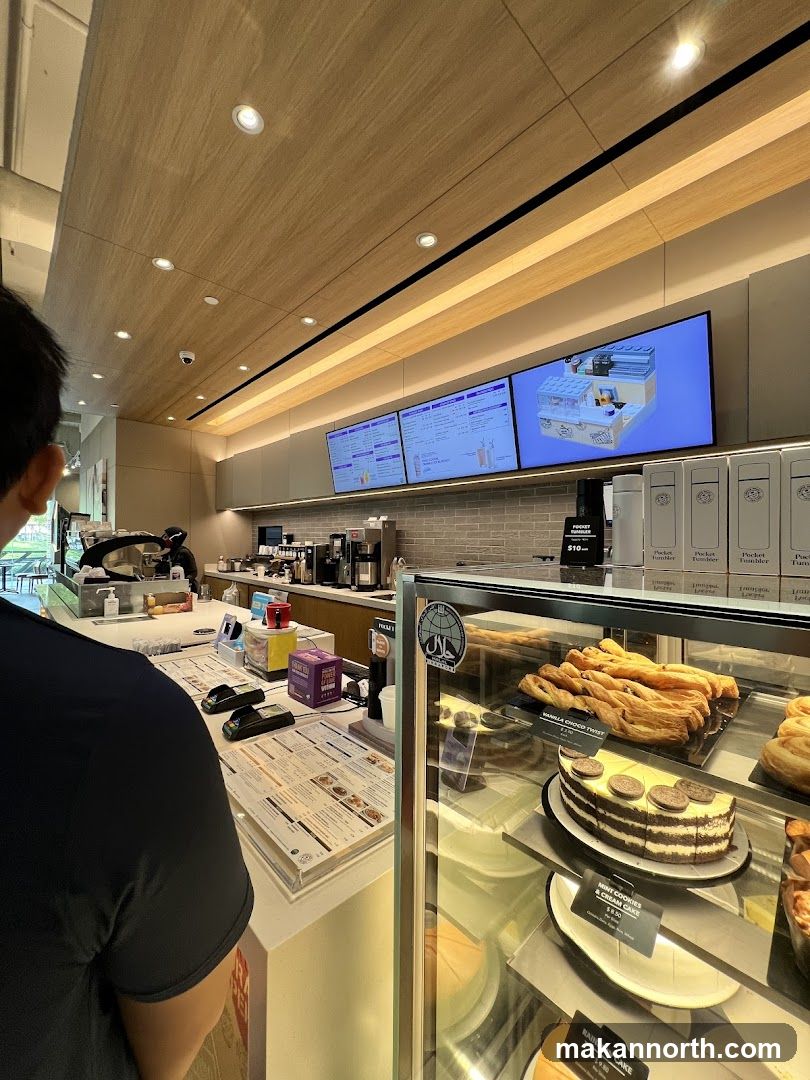 Dessert Display and Menu Screens