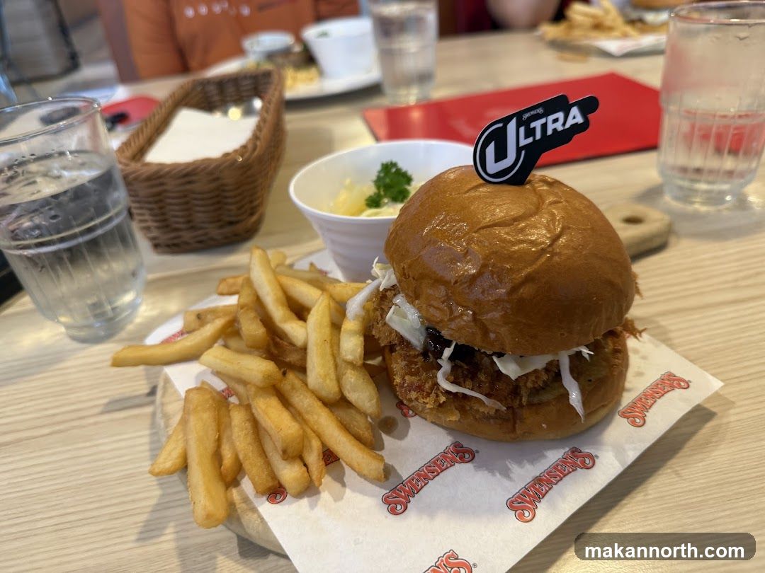 Burger and Fries