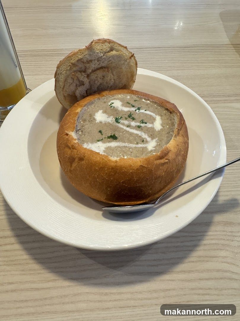 Soup in a Bread Bowl