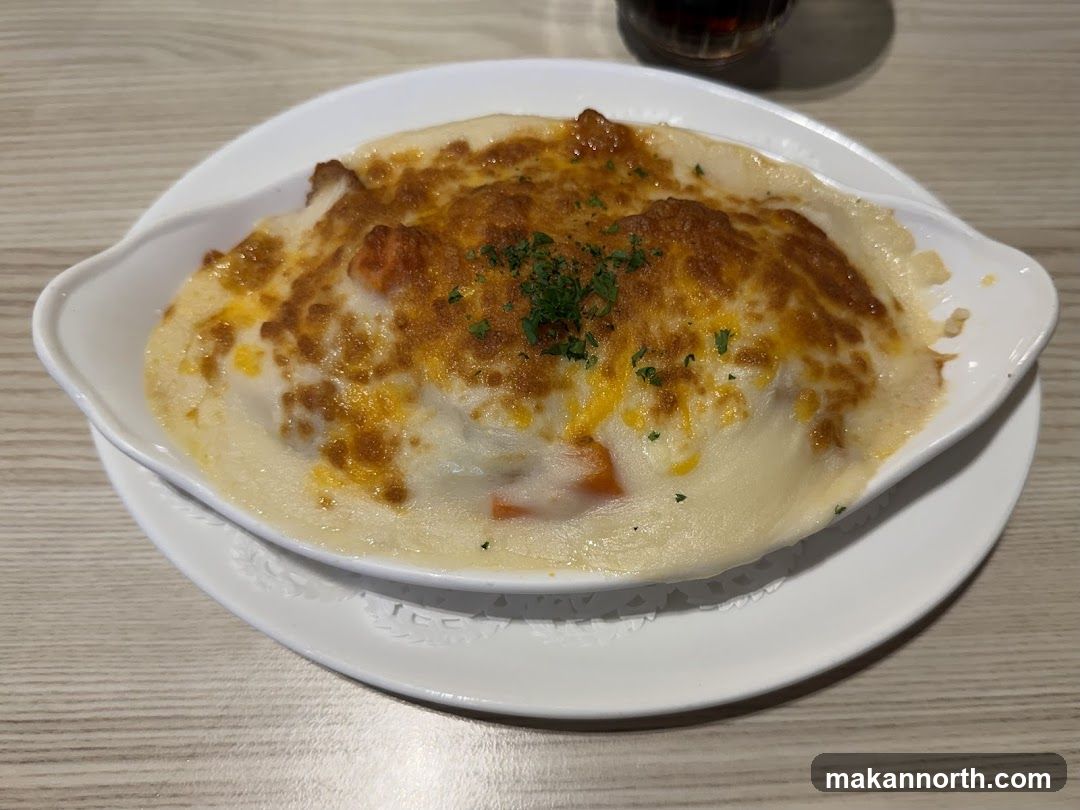 Baked Dish with Cheese