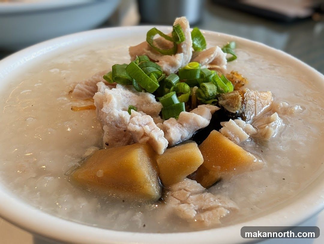 Congee with Pork and Vegetables