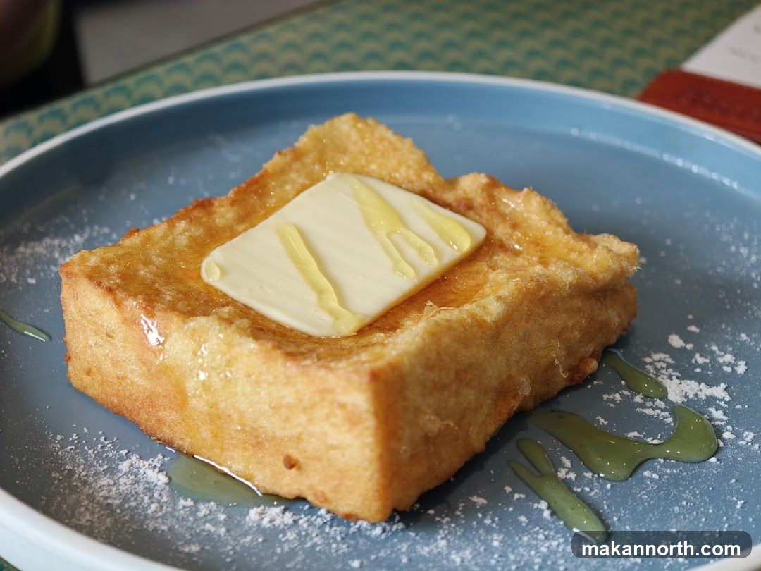 French Toast with Butter and Syrup