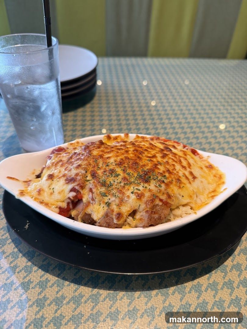 Cheesy Baked Dish with Rice