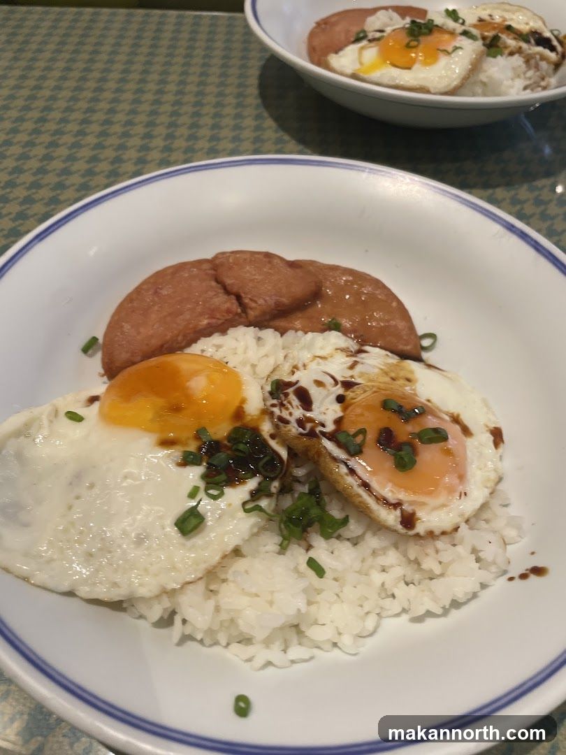Spam and Eggs with Rice