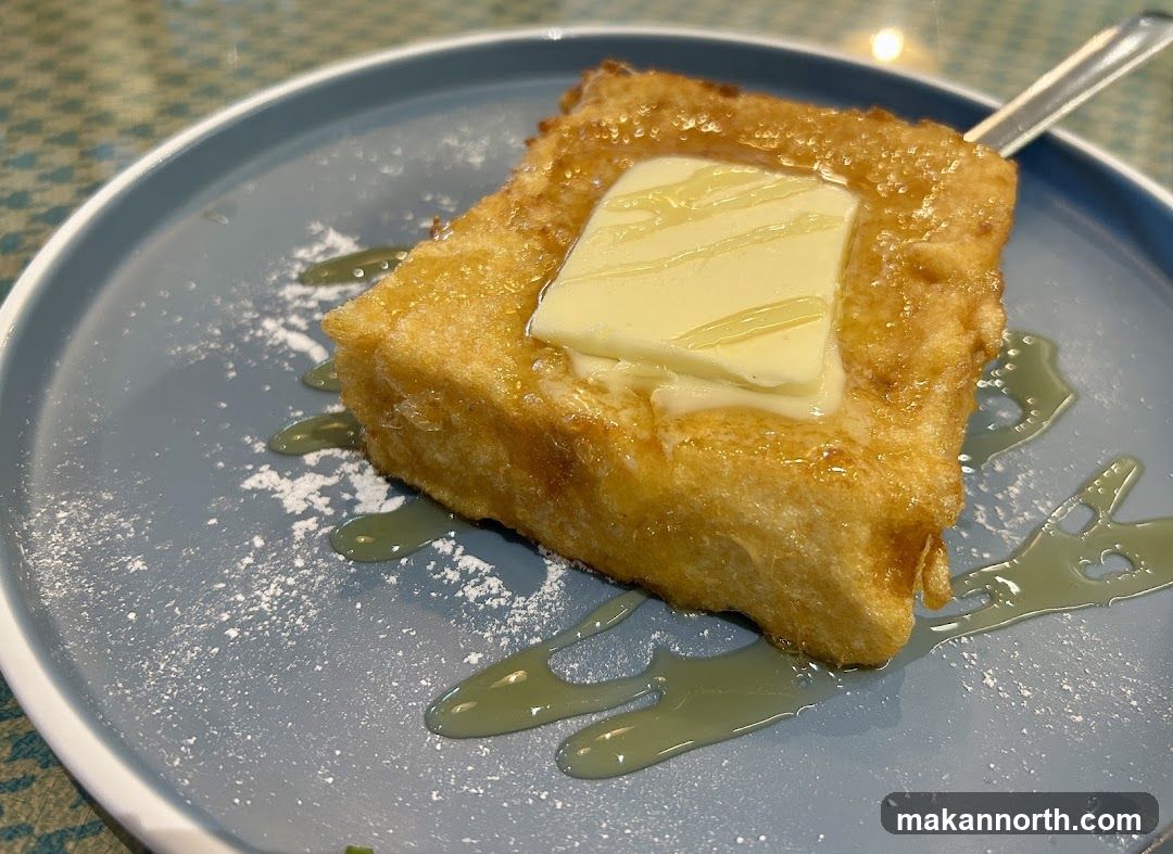 French Toast with Butter and Syrup