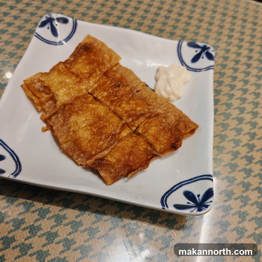 Fried Tofu Skin with Mayonnaise