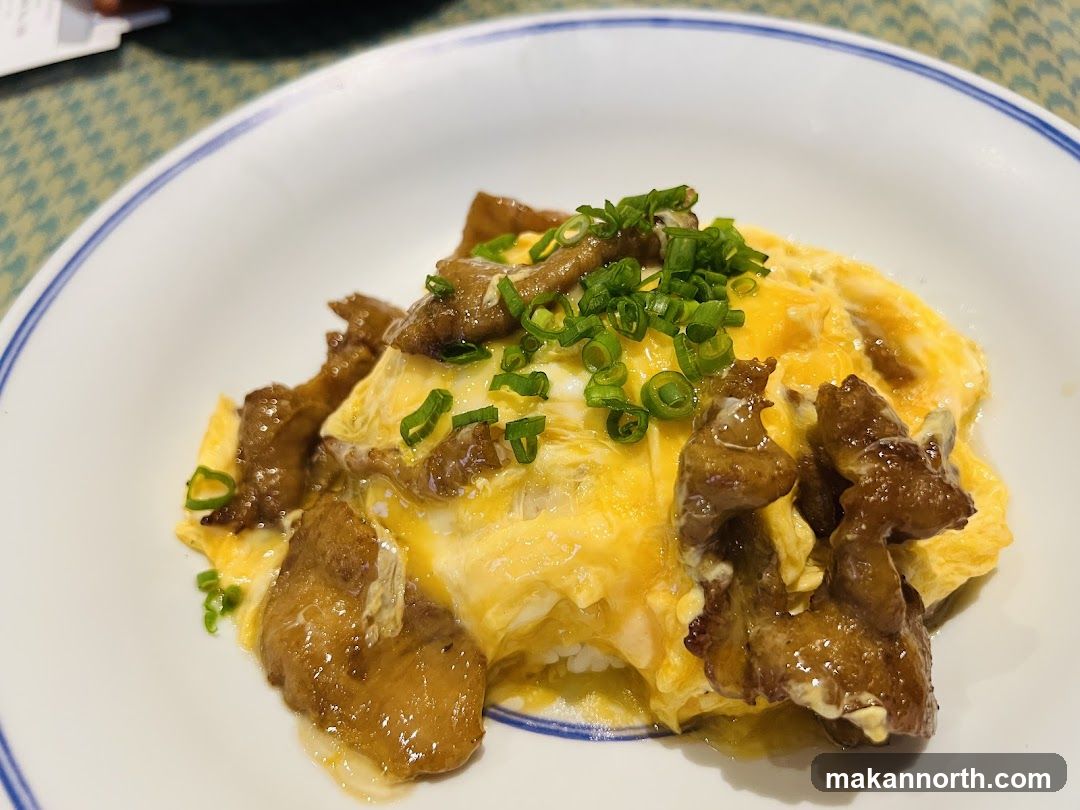 Omurice with Meat