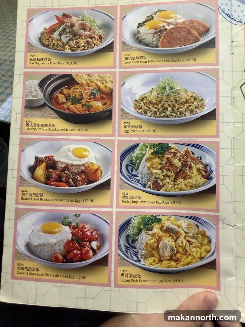 Menu Items