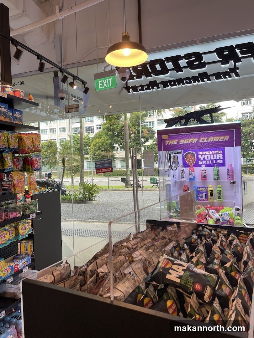Snack Store Interior