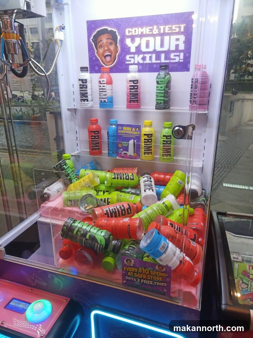 Prime Drink Claw Machine