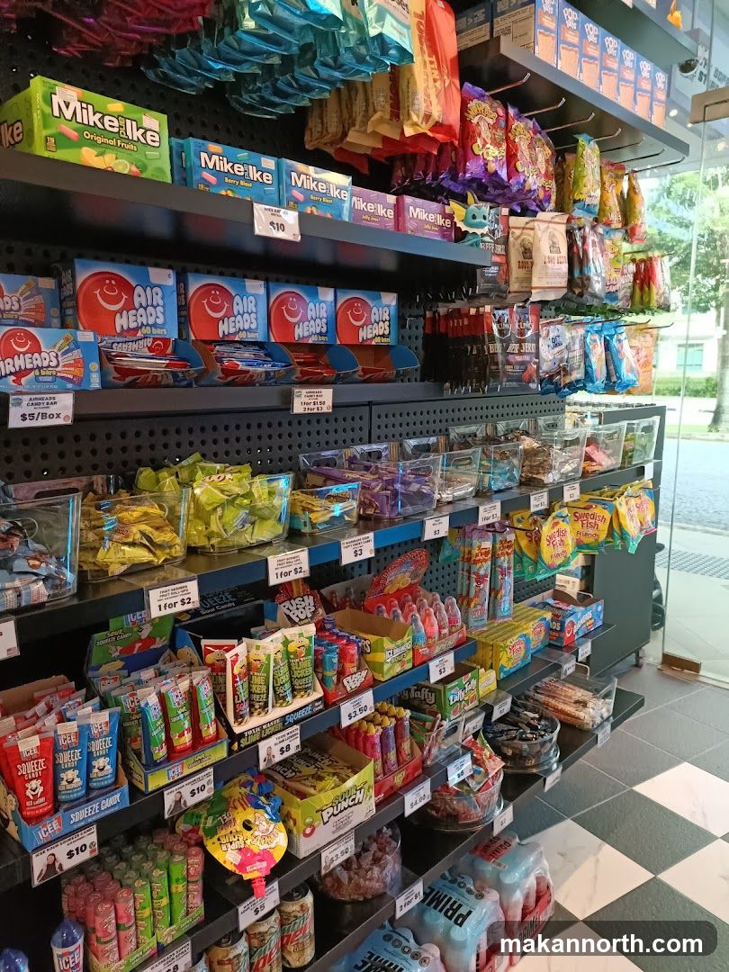 Candy Store Shelves