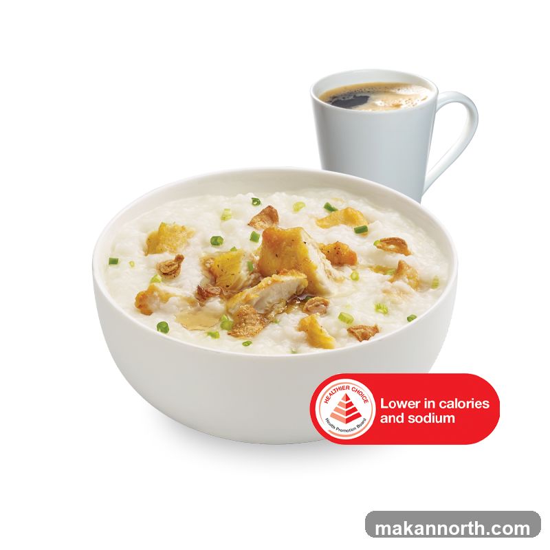 Congee with Chicken and Coffee