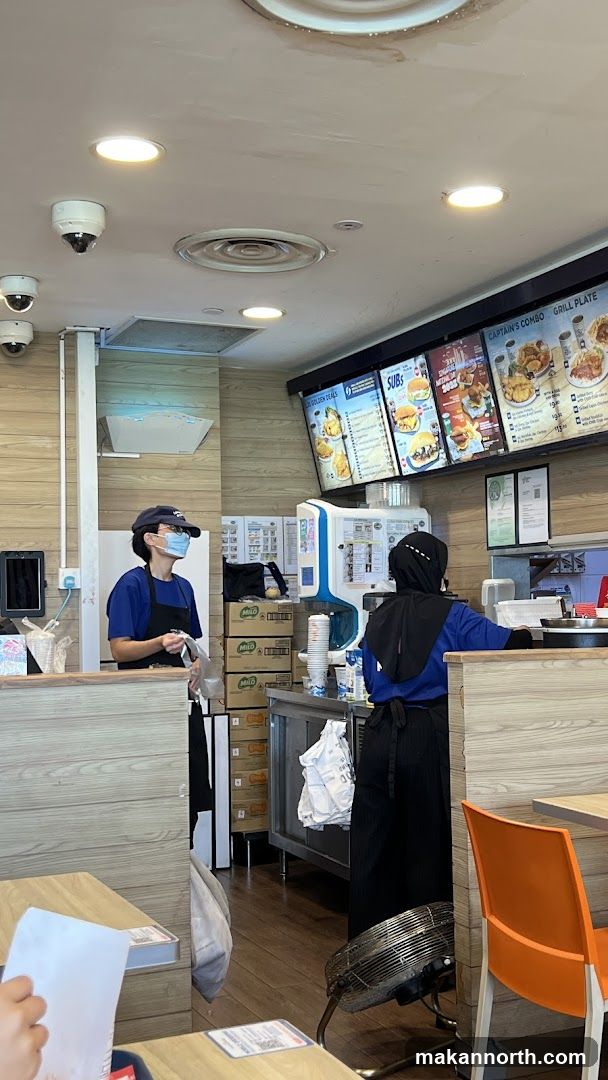 Fast Food Restaurant Interior
