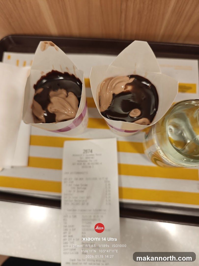 Desserts and Receipt
