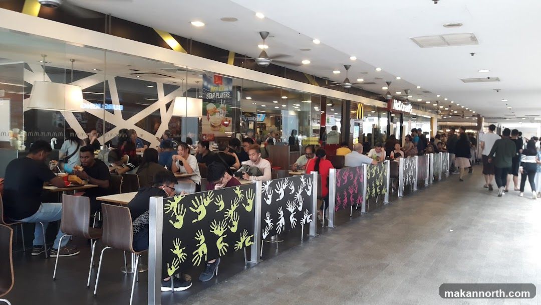 Busy McDonald's Restaurant