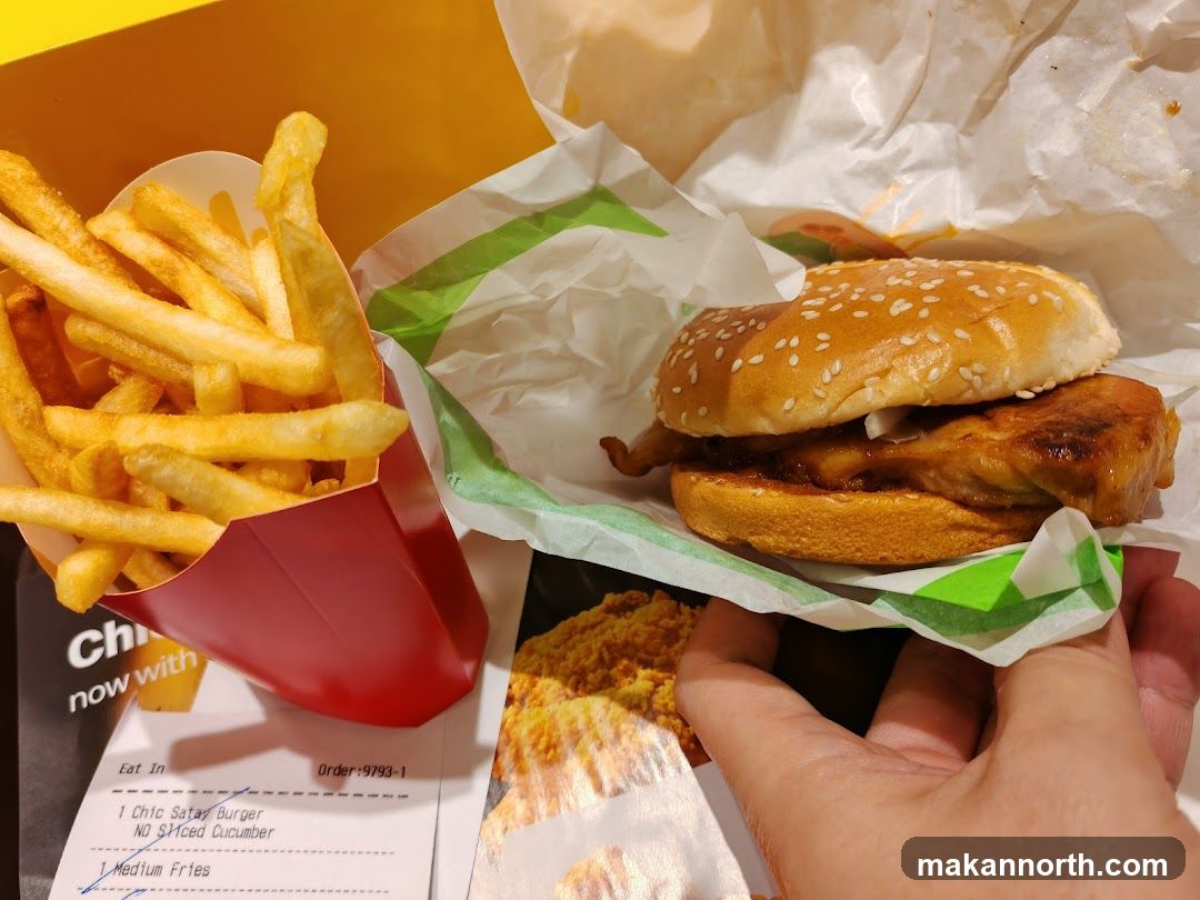 Burger and Fries