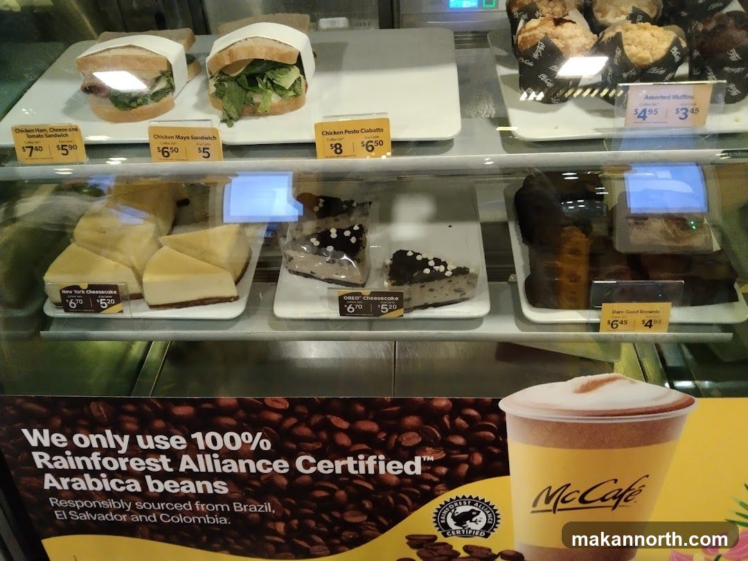 McCafé Display Case