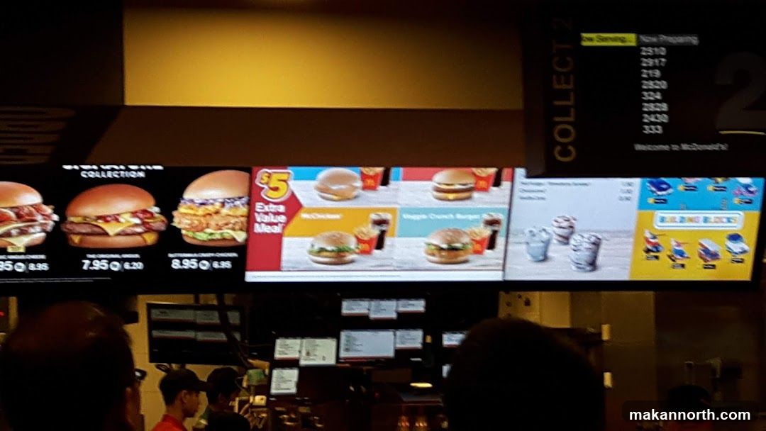 McDonald's Menu Board