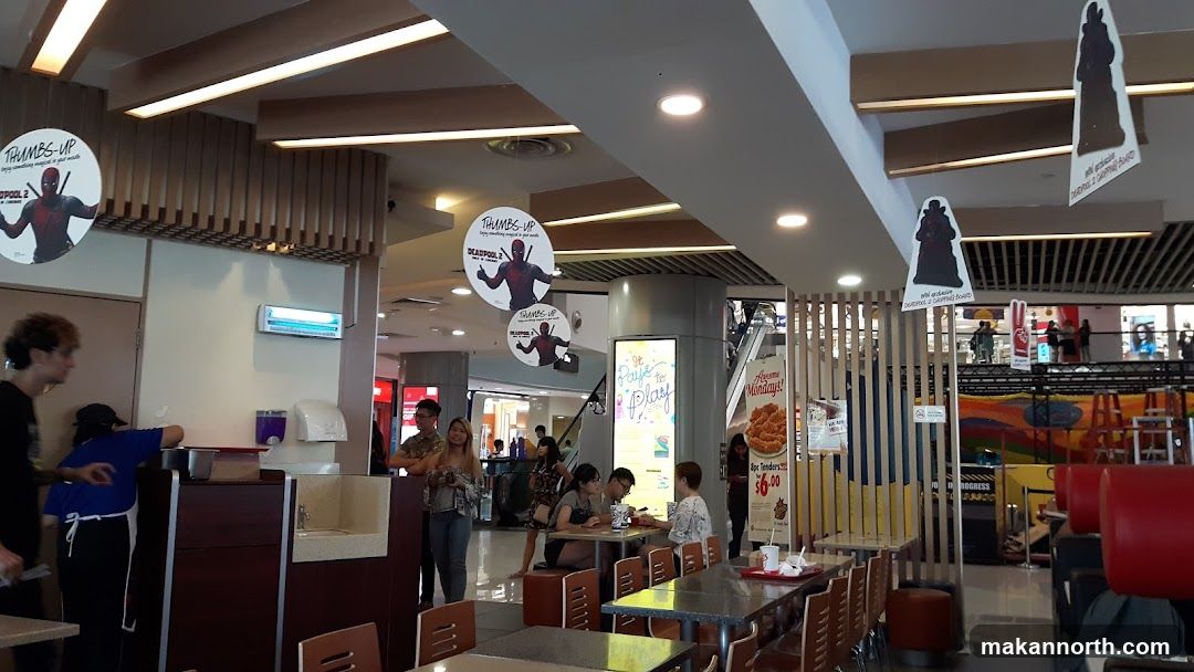 Restaurant Interior with Deadpool 2 Promotion