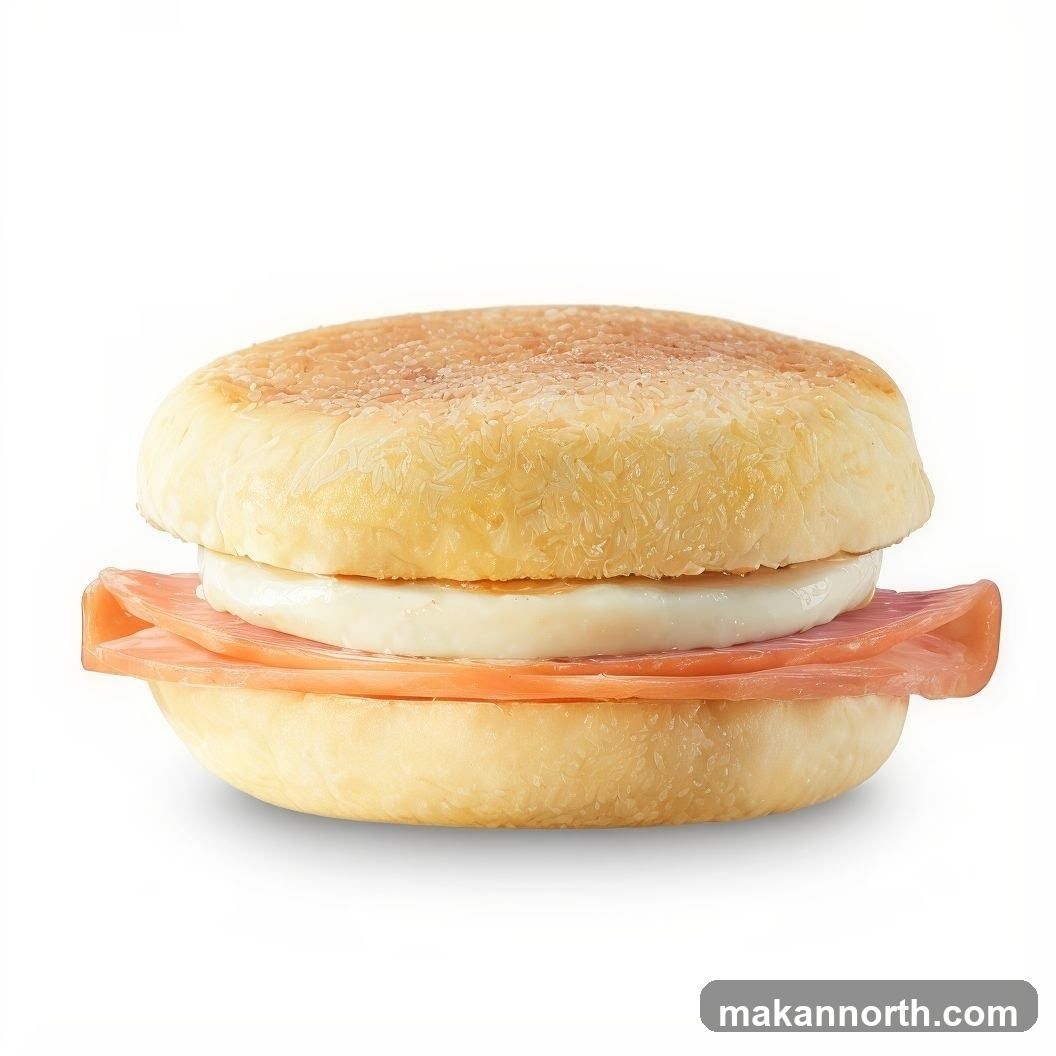 Ham and Cheese Muffin