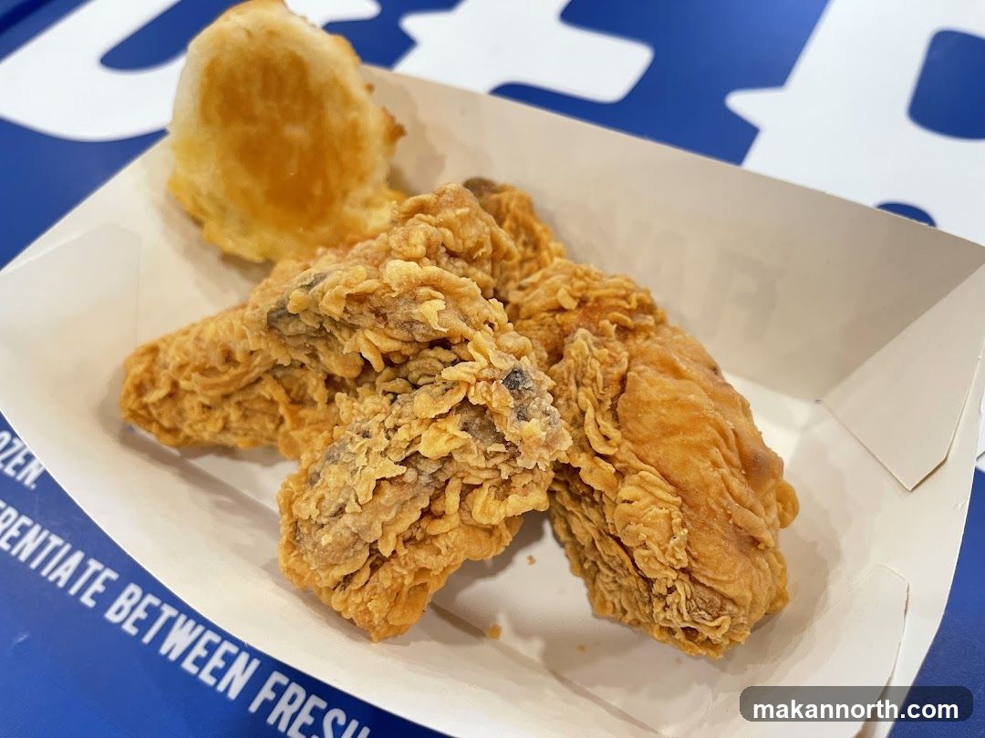 Fried Chicken and Biscuit
