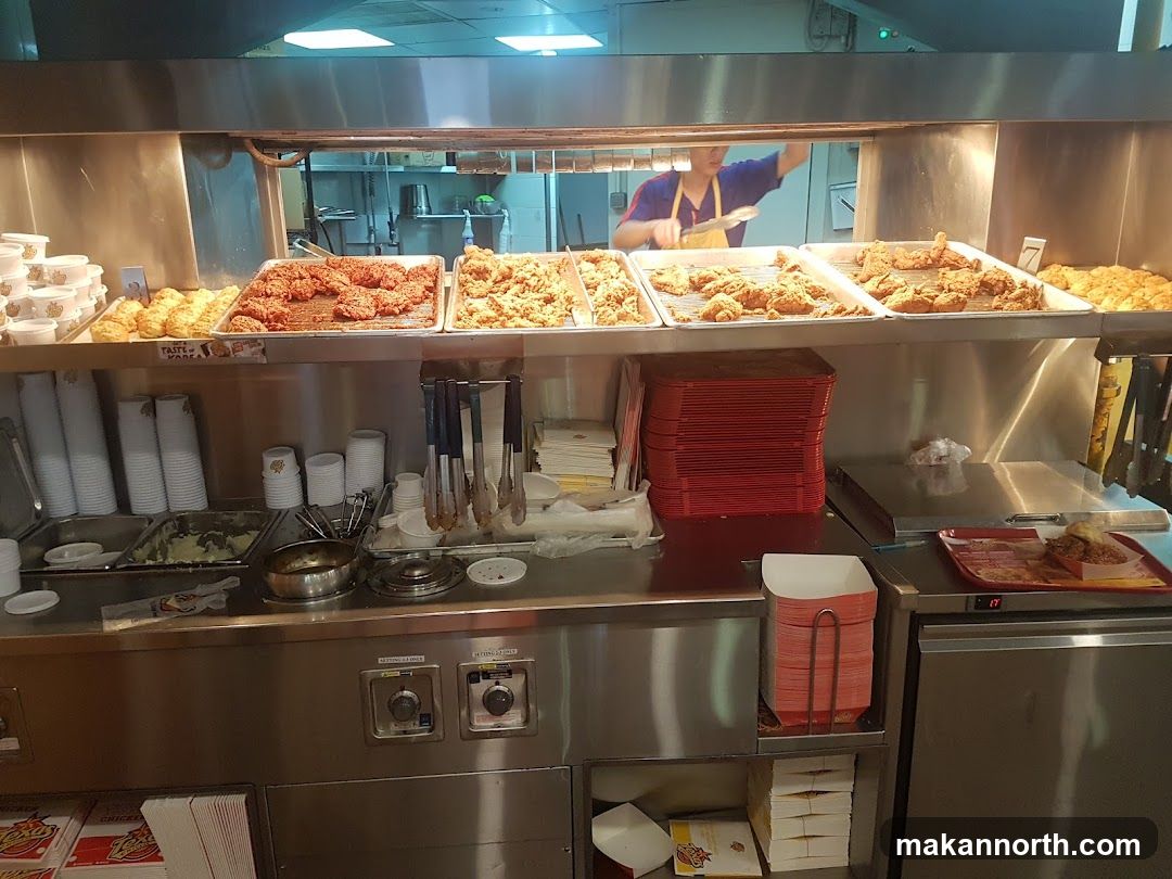 Fried Chicken Display
