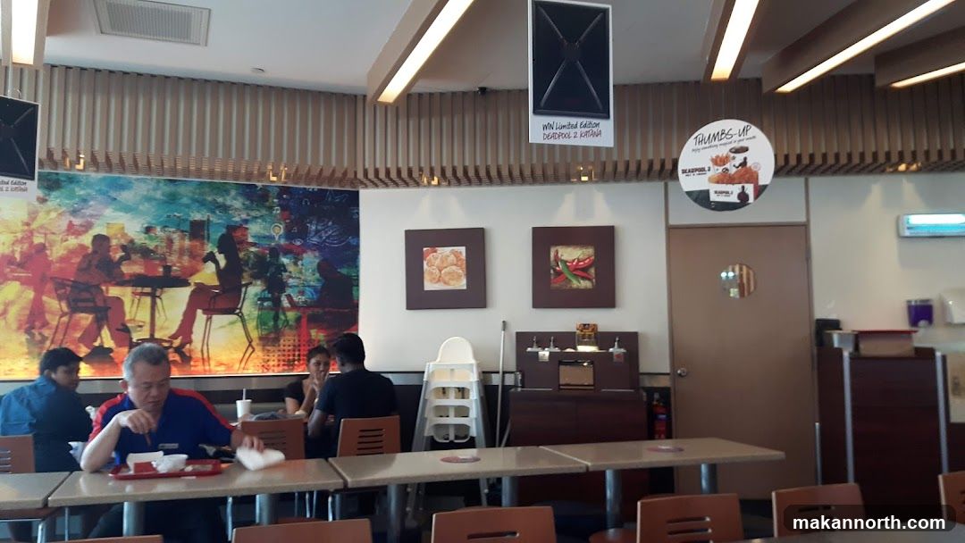 Restaurant Interior with Artwork and Seating