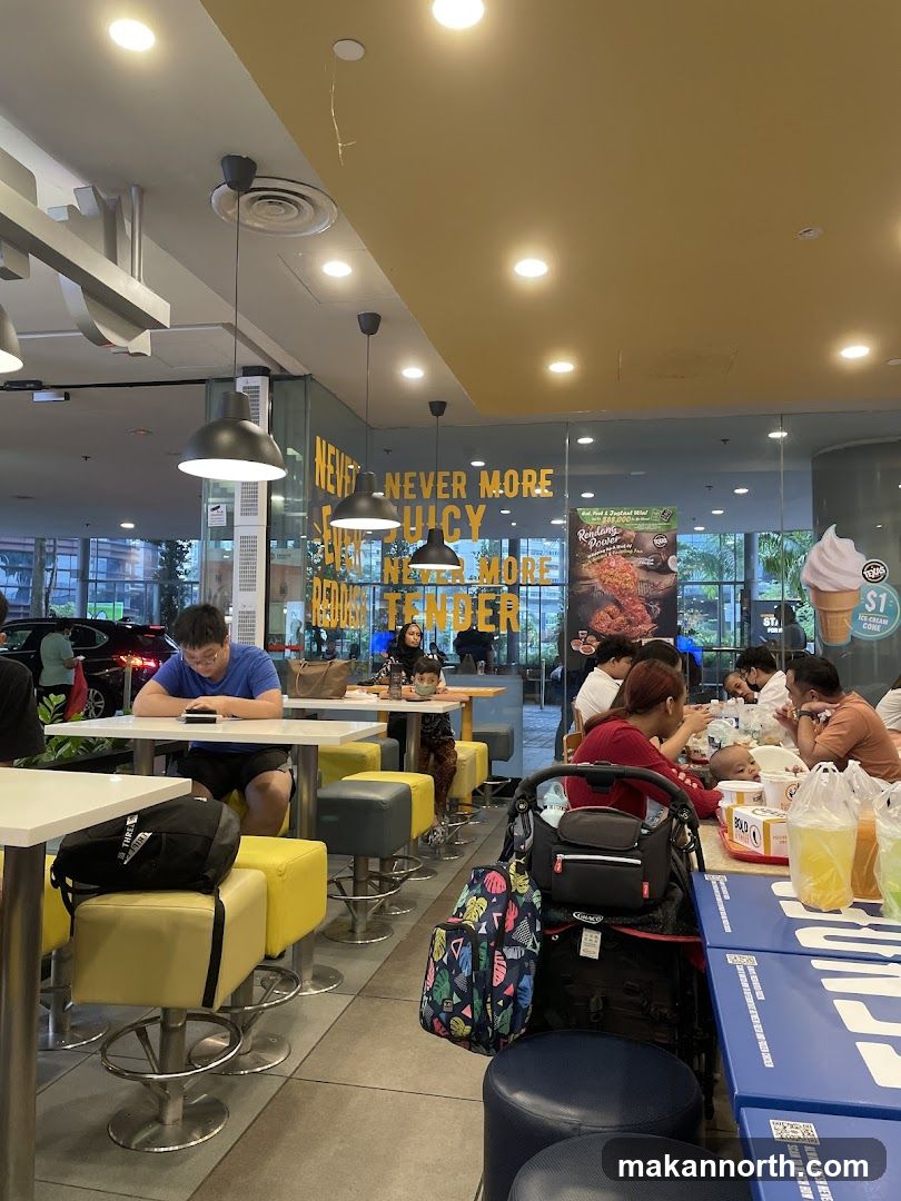 Fast Food Restaurant Interior