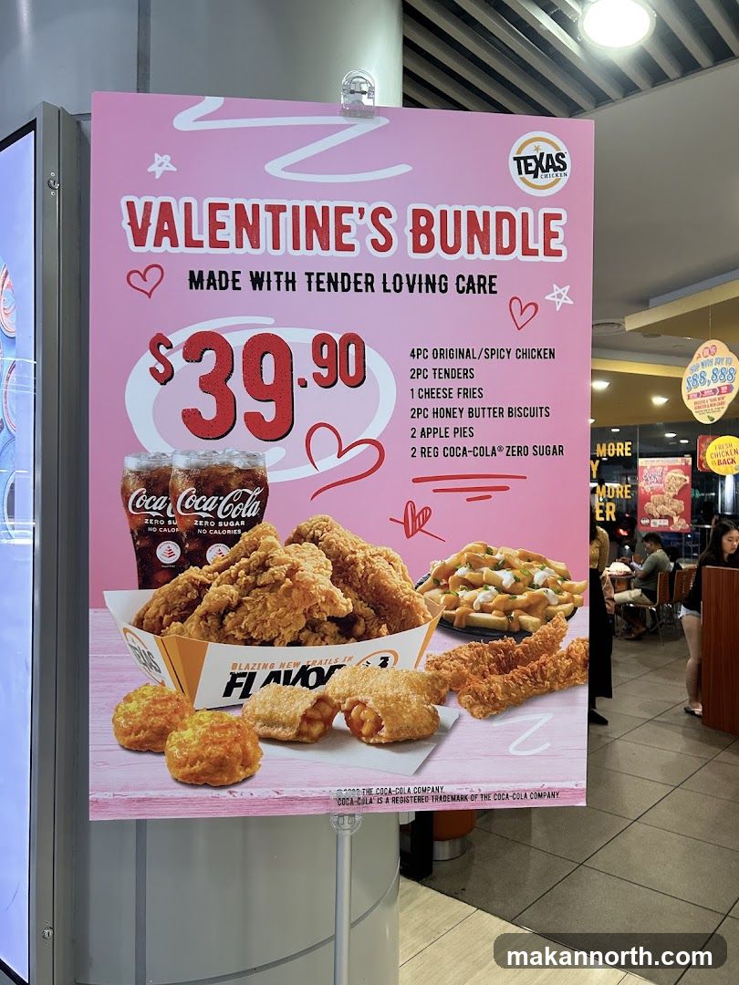 Texas Chicken Valentine's Bundle