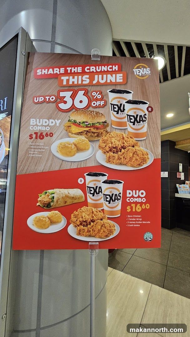 Texas Chicken June Promotion
