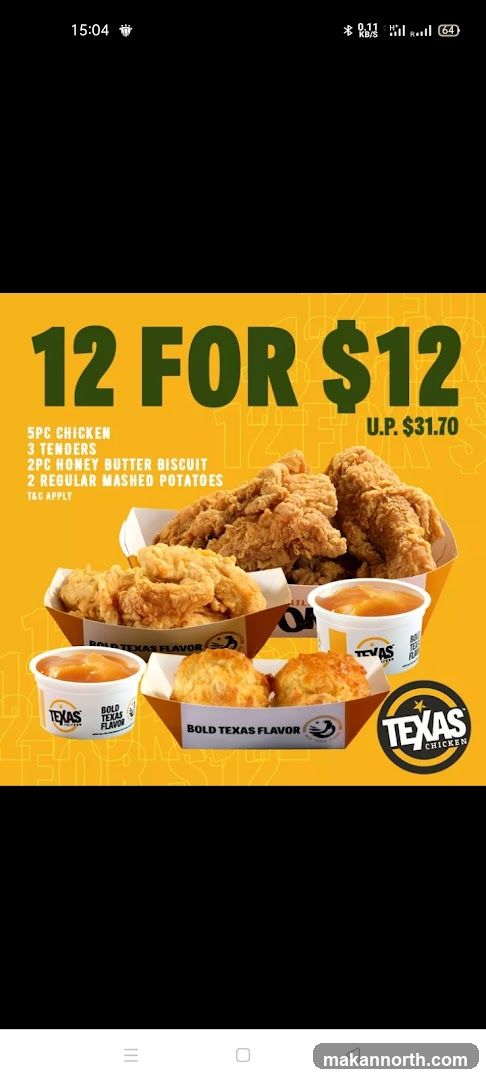 Texas Chicken Promotion