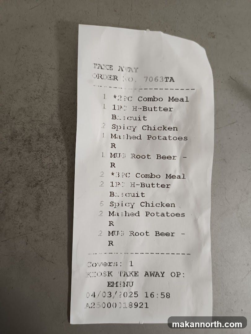 Take Away Order