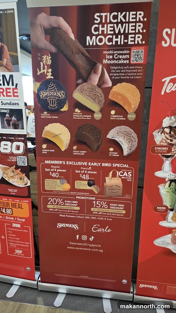 Swensen's Mochi-Snowskin Ice Cream Mooncakes Promotion