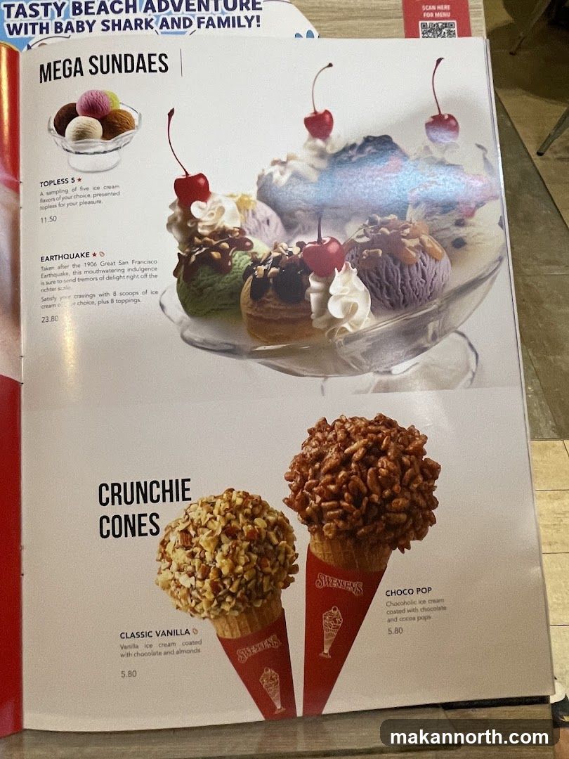 Mega Sundaes & Crunchie Cones