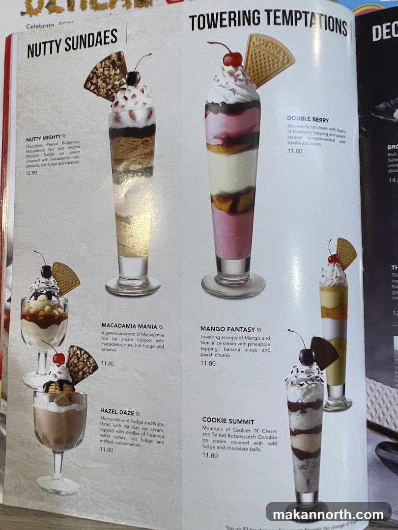 NUTTY SUNDAES