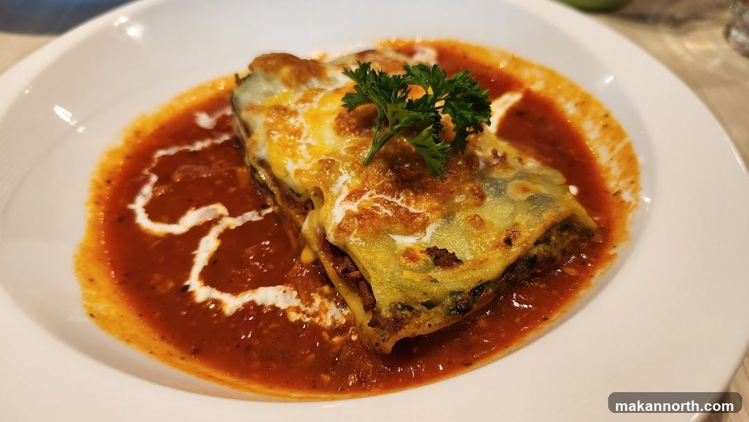 Lasagna with Tomato Sauce