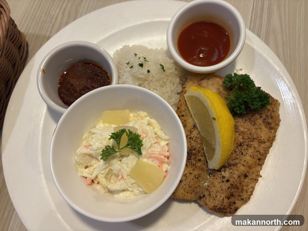 Fish Fillet with Sides