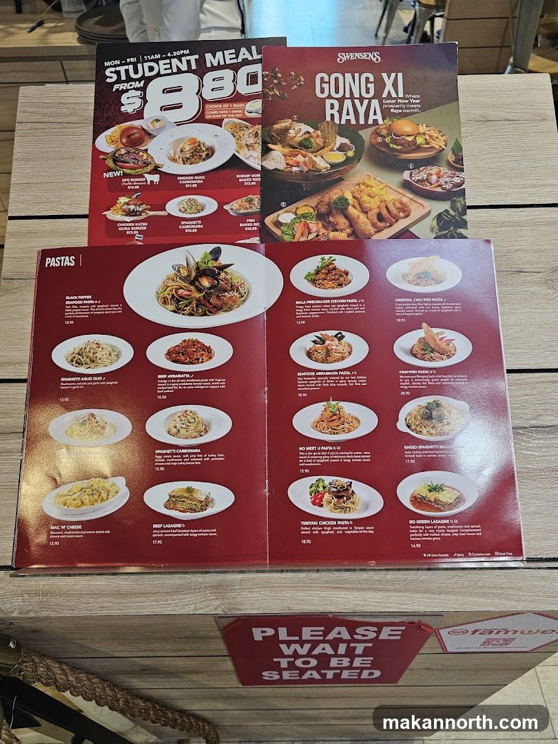 Swensen's Menu
