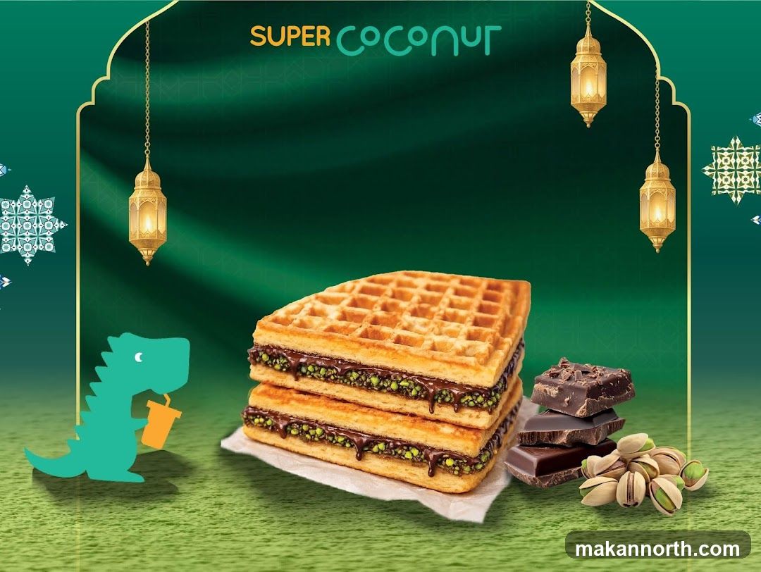 Super Coconut Waffle Advertisement