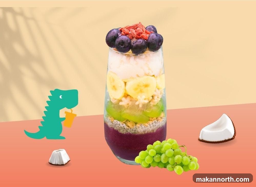 Layered Fruit Parfait