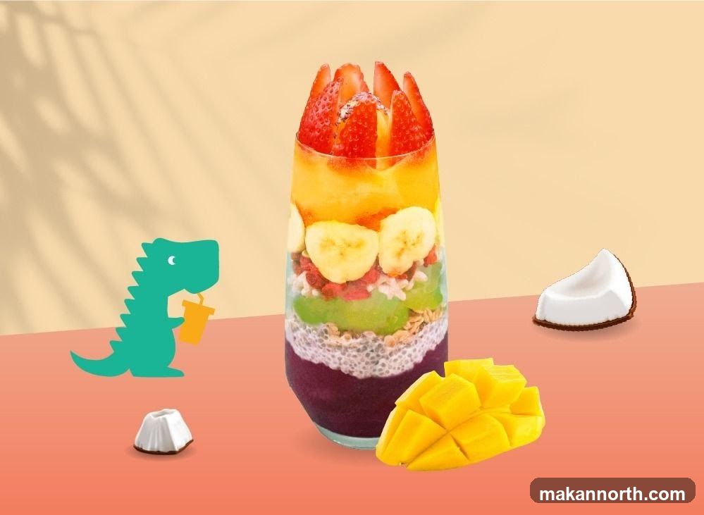 Layered Fruit Parfait